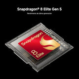 XIAOMI 17 Ultra - Smartphone de 16+512GB, Teleobjetivo Leica de 200 MP (75-100 mm), Snapdragon 8 Elite Gen 5, HyperAI, 1 año de garantía Extra, Cargador no Incluido, Blanco (Versión ES)