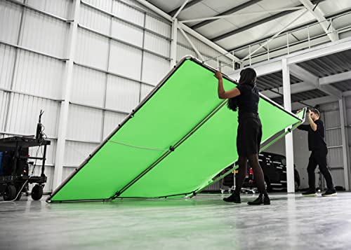 Manfrotto MLBG4301KG Chroma Key FX - Kit de Fondo (4 x 2,9 m), Color Verde