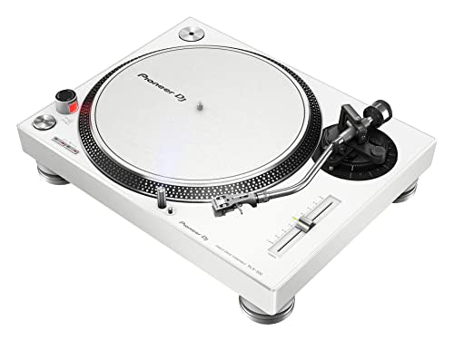 Pioneer DJ PLX-500-W Giradiscos de tracción directa (Blanco)