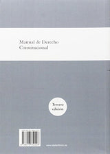 Manual de derecho constitucional: 3ª edición (SIN COLECCION)
