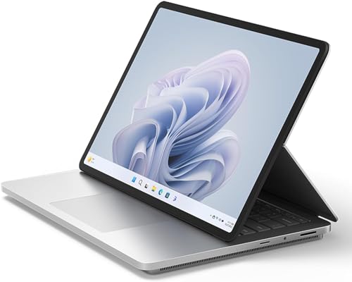 Microsoft, Surface Laptop Studio 2, Ordenador Portátil, Platino, 14.4", Pulgadas Táctil, Intel Core i7, 32GB RAM, 1TB SSD, NVIDIA GeForce RTX 4050 Ti, Windows 11