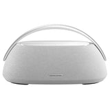 Harman Kardon Go Plus Play 3 Altavoz portátil, con Sonido estéreo, diseño Elegante, tecnología Bluetooth, Controles táctiles intuitivos y duración de batería de hasta 8 hrs, Gris, Enchufe EU (Tipo C)
