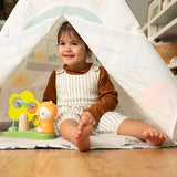 Ingenuity Tummy-to-Toes 6-in-1 Milestone Center Juguete para bebé, Multicolor, 0-48 Months (up 26lbs) (Kids2, Inc. 16904)