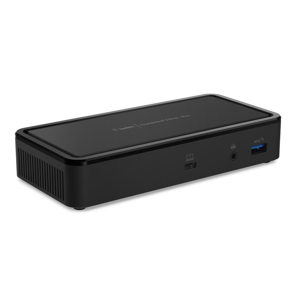 Belkin Base dock Thunderbolt 3 Plus, Negro, Plus