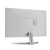LG 27UP600-W - Monitor 4K UHD 27 pulgadas, Panel IPS: 3840x2160, 60Hz, 5 ms, 1000:1, 400nit, DCI-P3 95%, 16:9, HDMI, DisplayPort, Conectividad Universal, Inclinación Ajustable, Color Negro