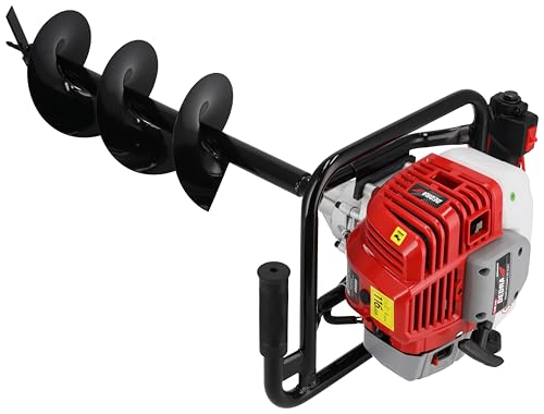 DEDRA DED8809 - Broca de tierra para gasolina (52 cm3)