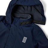 Kabooki Lwjipe - Lego Tec Play, Traje para Nieve Unisex niños, 590 Azul Marino, 122