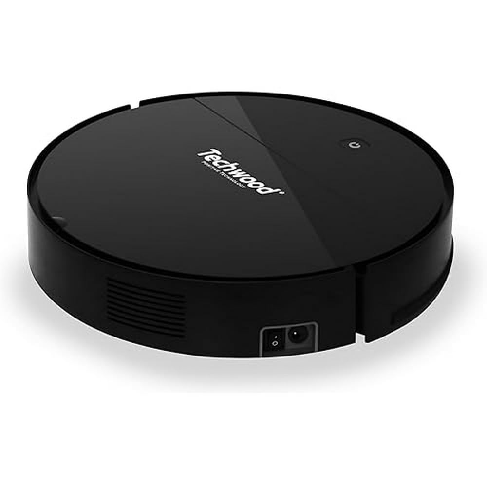 Techwood Robot Aspirador 2 en 1 con Trapeador, 350mL, Batería de 1500mAh, 450Pa, 90min de Uso TAR-2026