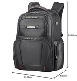 Samsonite Pro -DLX 5-17.3 pulgadas mochila para laptop expandible, 48 cm, 29/34 L, negro (negro)