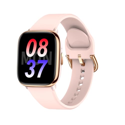 SMARTY 2.0 Mujer Digital Automático Reloj con Correa de Silicona SW081C, Dorado, Moderno, Dorado, Moderno
