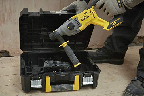 STANLEY SFMCH900B-XJ Martillo SDS-Plus V20 18V BRUSHLESS SIN Cargador/BATERÍA, Multicolor (Multicolor)