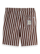 Scotch & Soda Fave Bermuda Shorts, Bermudas, Hombre, Cold Brew Stripe, XL