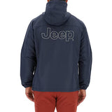JEEP O102712-Q020 J CHAQUETA HOMBRE LIERA CON CAPUCHA Estampado Trasero Contorno J23S Hombre Night Blue/Almond XXL