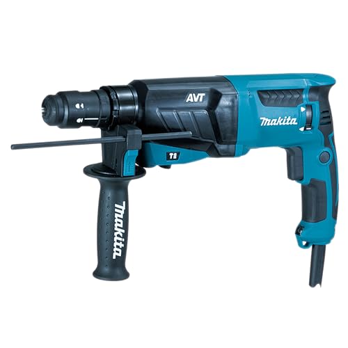 Makita HR2631FT13 – Martillo combinado para SDS-Plus de 26 mm, en maletín de aluminio