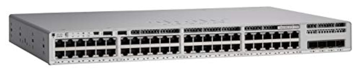 Cisco Catalyst 9200L Gestionado L3 Gigabit Ethernet (10/100/1000) Gris Energía sobre Ethernet (PoE) - Switch de red (Gestionado, L3, Gigabit Ethernet (10/100/1000), Energía sobre Ethernet (PoE))