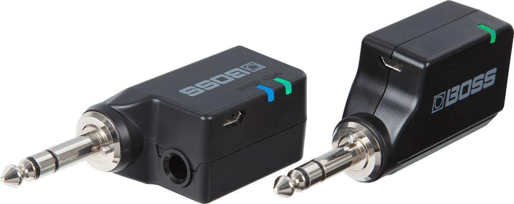 Compacto sistema de instrumento inalámbrico BOSS WL-20 | Cable virtual inalámbrico sin configuración para guitarra, bajo y otros instrumentos electrónicos | Simulación de sonido de cable integrada