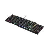 MSI Vigor GK41 Teclado Gaming Mecánico FR - Switches Kailh Red (lineales), Teclas Ergonómicas, Base Antideslizante, 6 LED de Color Fijo/10 Zonas de Iluminación, Mystic Light, USB 2.0 - Tamaño completo