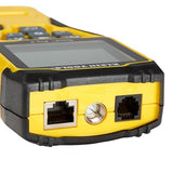 Probador de cables, Scout Pro 3 con control remoto Test-n-Map, incluye controles remotos #2 - #6, prueba cable de voz, datos y video, Klein Tools VDV501-853