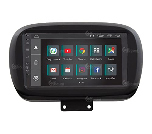 Radio de Coche para Fiat 500X Android GPS Bluetooth WiFi USB Dab+ Touchscreen 9" 4core Carplay AndroidAuto