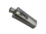 Escape GPR Smc 660 2005/2006 Classic Titanio Oval Par de terminales de escape homologados, suministrados con db asesinos extraíbles y accesorios específicos