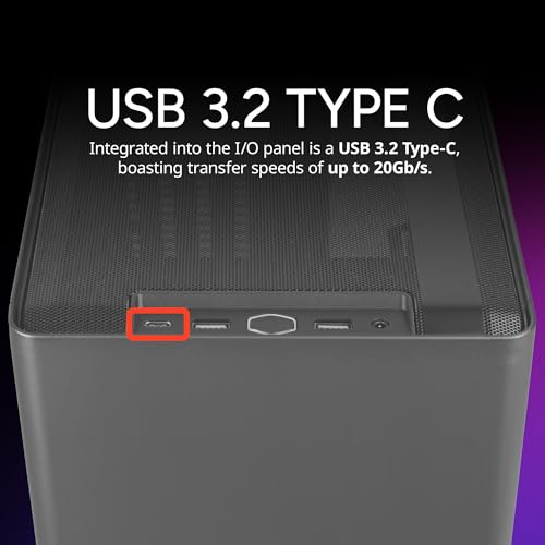 Cooler Master NR200P MAX SFF Small Form Factor Mini-ITX Case, Custom 280mm AIO, 850W SFX Gold PSU, Triple Ranura Vertical Mount GPU, PCIe Gen4 Riser, Tempered Glass or Vented Panel (NR200P-MCNN85-SL0)