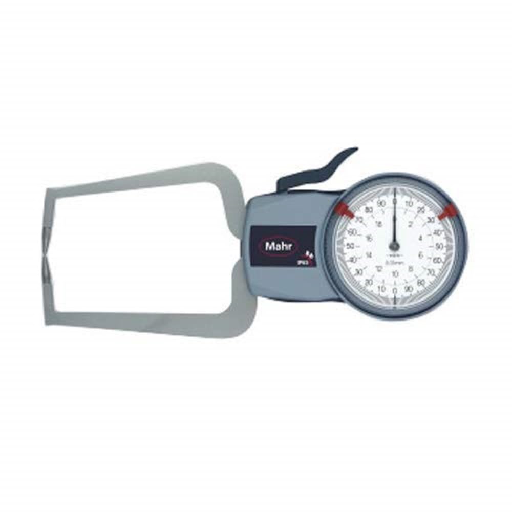 Mahr 4495556 Marameter 838 TA Gege - Medidor externo (rango de medición de 0 mm a 50 mm, 169 mm de profundidad)