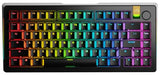 Glorious Gaming GMMK 3 Pro HE 75%: trådlöst gamingtangentbord Med dynamiska avtryckare, Hall Effect, aluminiumhölje, 8K uppdateringsfrekvens, utbytbara MX- Och HE-brytare, USA QWERTY - Svart
