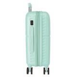 Pepe Jeans Chest Maleta de cabina azul 40x55x20 cms Rígida ABS Cierre TSA integrado 37L 2,74 kgs 5 Ruedas dobles Equipaje de Mano