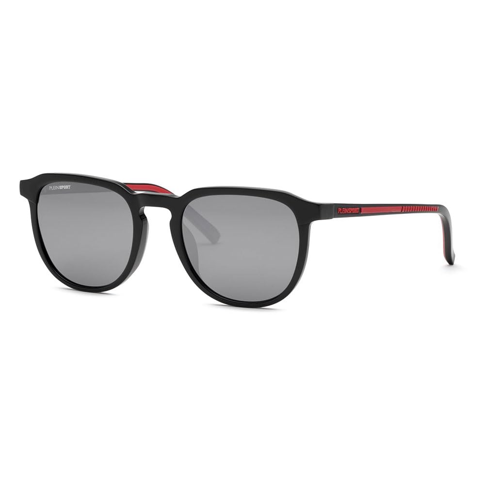 Philipp Plein Sport, SUNGLASSES, SSP033-53-700X, SHINY BLACK, Male