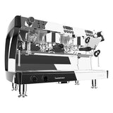 Cecotec Cafetera Express Barista Baristeo Mattina 2X. 4200W, Bomba Rotatoria 9 Bares, Caldera Triple, Pantalla Pid, Caudalímetro, Doble Manómetro, 4200W, Extracción Crema, Diseño Profesional