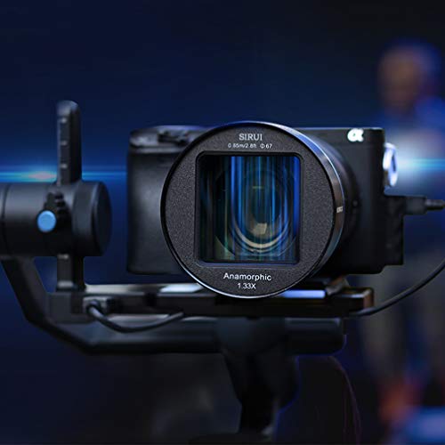 SIRUI 50mm f1.8 Anamorphic Cinema Cine Objetivo Lens Lenses Lente 1.33x (X Mount) APS-C