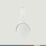 Skullcandy Hesh EVO Cascos Over-Ear Inalámbricos, Extra Charging Cable, 36 h de Autonomía, Micrófono, Compatibles con iPhone Android y Dispositivos Bluetooth, Bone
