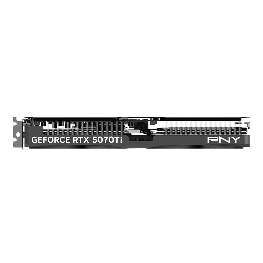 PNY Tarjeta Gráfica GeForce RTX™ 5070Ti Slim 16GB OC Doble Ventilador, 2-Slot