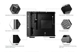 Silverstone SST-LD01B Lucid Serie Mini Tower Micro ATX - Caja para Ordenador (3 Paneles Laterales de Cristal Templado)