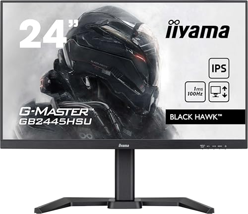 iiyama Monitor GB2445HSU-B2-23.8", IPS, 1920x1080/100Hz, 1H1DP, HAS