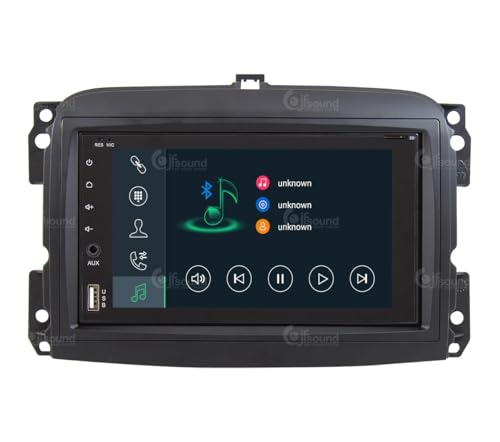 Radio de Coche Fiat 500L Android GPS Bluetooth WiFi USB Dab+ Touchscreen 6.2" 8core Carplay AndroidAuto