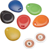 Botonera de video de 2‚ cables de pared con frontal de Zama, cumara a color con gran angular y lector de proximidad.