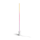 Philips Hue Signe Gradient– Lámpara inteligente, Lámpara de Pie LED Inteligente, Luz Blanca y de Luces de Colores, sistema de iluminación con tira led Compatible con Alexa y Google Home, Color Blanco