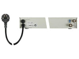 EtiamPro Cámara de vigilancia analógica, cámara de Seguridad para Exteriores, cámara Bala, Impermeable, Resistente a la Intemperie, 750 líneas de TV, cilíndrica, Cable único para alimentación y señal