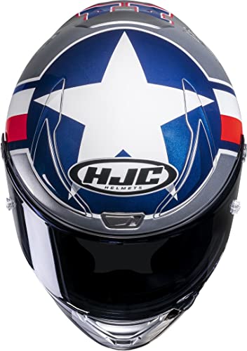 HJC, Casco Moto Integral RPHA1 Ben Spies Silver Star, M