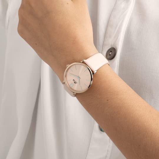 LOTUS Reloj Mujer 18733/1 Minimalist Caja de Acero Inoxidable 316l Rosa Correa de Acero Inoxidable 316l Rosa