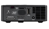OPTOMA TECHNOLOGY ML750E - Proyector LED - 700 lúmenes, 20000 Horas Vida LED, HDMI + MHL v1.0, Universal I/O, VGA/Audio out 3.5 mm, microSD-Slot, USB-A Reader/Wireless