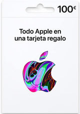 Apple Gift Card - App Store, iTunes, iPhone, iPad, AirPods, MacBook, accesorios y mucho más 100€ - para España - por post