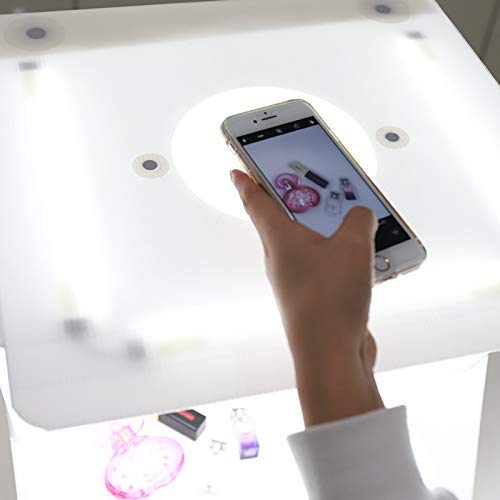 Foldio2 Plus (15 Pulgadas portátil y Plegable Estudio fotográfico con Luces LED Regulables) | ORANGEMONKIE…