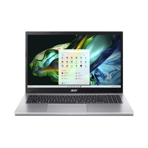 acer Aspire 3 AMD A315-44P-R4W4, Ordenador Portátil 15,6” Full HD (AMD Ryzen 7 5700U, 16 GB RAM, 512 GB SSD, AMD Radeon Graphics, Windows 11 Home) Color Plata, Teclado QWERTY Español