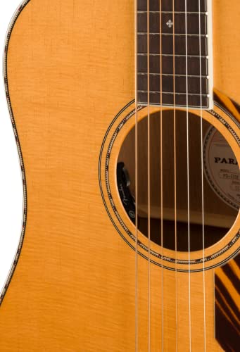Fender Orquesta PO-220E, diapasón Ovangkol, natural con estuche