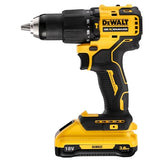 DEWALT DCD709L2T-QW - Taladro Percutor sin escobillas XR 18V 13mm 65Nm con 2 baterías Li-Ion 3,0Ah y maletín TSTAK