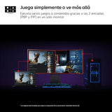 LG 34GS95QE-B - Monitor Gaming Ultragear Curvo, 34", OLED WQHD (3440 x 1440), Curvatura 800R, 240 Hz, 0.03 ms, AMD FreeSync Premium Pro, Acabado Anti-Glare, Negro