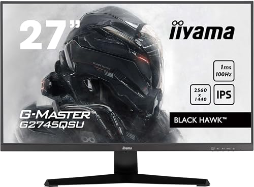 iiyama Monitor G2745QSU-B2-27, IPS, 2560x1440/100Hz, 1H1DP