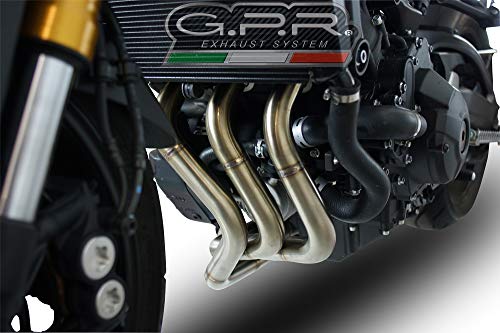Gpr Italia Co.y.166.gpan.To sistema completo homologado y catalizzato Yamaha MT-09/FZ-09 2014/16 Gpe Anniversary Titanium